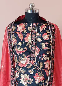 Muslin - Black Floral Print - Master