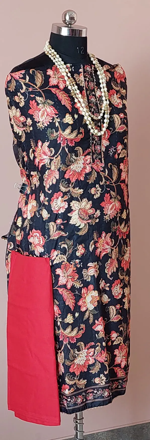 Muslin - Black Floral Print - Master