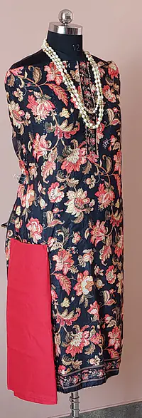 Muslin - Black Floral Print - Master